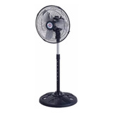 Ventilador 3 En 1 Suzika Sz-ven5005 Negro Con 3 Palas Color  Plateado De  Aluminio, 10  De Diámetro 220 v