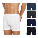 Kit C/5 Cueca Boxer Lupo Micromodal S/costura 661 Original