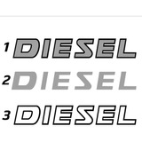 Sticker Adhesivo Diesel Para Camionetas Np300