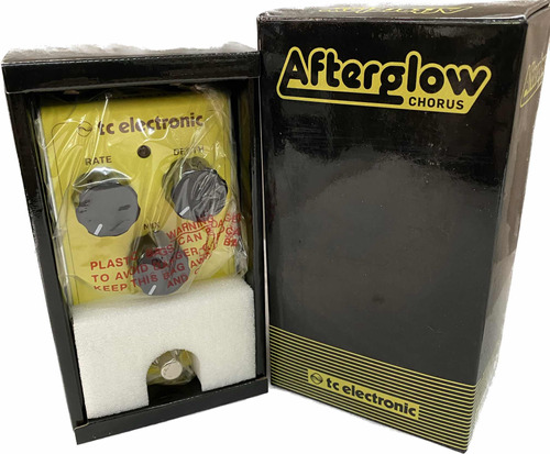 Pedal Guitarra Tc Electronic Afterglow Chorus Novo Original