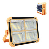 Luz De Trabajo Solar Led Recargable De 100 W 8600 Lúmenes