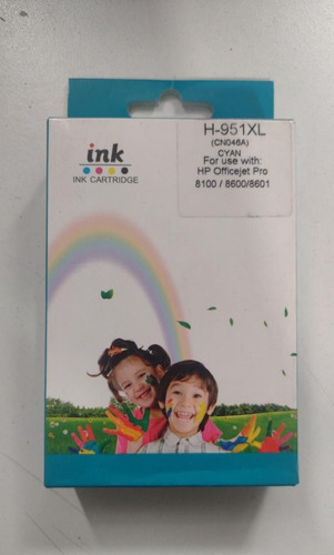 Tinta Generica Ink H-951xl Cyan