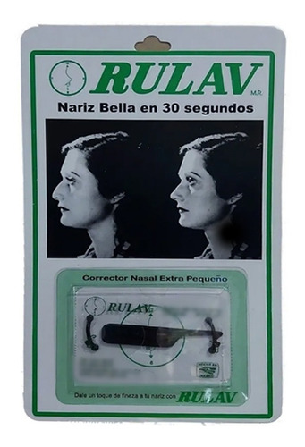 Corrector Nasal Rulav Respingador