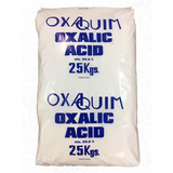 Acido Oxálico 25kg, Sal De Limón.  100% Puro Calidad!