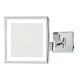 Jerdon Jrt885cld 8  X 8  Espejo De Montaje En Pared Con Luz 