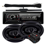 Jbl Kit Som Automotivo + 2 Falantes 6x9  + Módulo + Antena