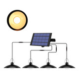 Lámpara Solar Exterior/interior Para Lámpara De Almacenamien