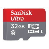 Memoria Micro Sd Sandisk 32gb Clase 10 Velocidad 98mb/s