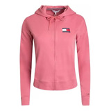 Sudadera Tommy Hilfiger Light Weight Rosa Mujer Uw0uw03015-t