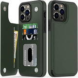 Funda Bemal Para iPhone 13 Pro Max, Color Verde Polar