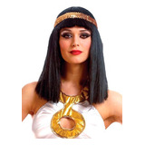 Peluca Cleopatra Con Vincha 