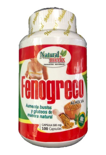 Fenogreco Natural Medix Caps - Unidad a $340