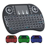 Control Querty Smart Tv Teclado Mousepad Wireless Iluminado