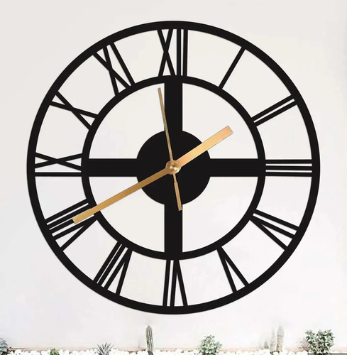 Reloj Números Romanos Calados Vintage 30cm Envio
