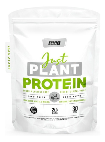 Star Nutrition Proteina Vegana Just Plant Protein 908 Gr