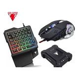 Adaptador Bluetooth Mini Tec Y Mouse Gamer Rgb