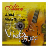 Juego De Cuerdas Alice Para Viola 16 A904