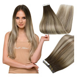 Extensiones Cabello Natural 3 Fading To 8 Highligh 20in 50gr