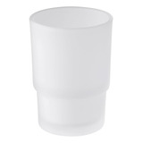 Vaso Para Enjuague De Baño, Vaso De Vidrio Esmerilado Simple