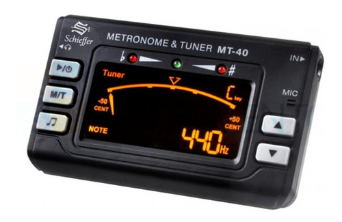 Metrônomo Musical Digital Musedo Mt-40 3-em-1 Portátil