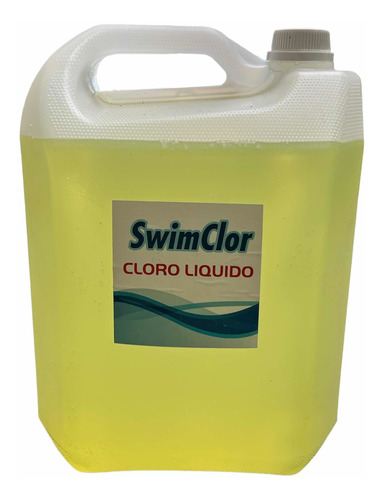 Cloro Liquido Puro Swimclor Por Bidon De 5 Litros