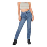 Jeans Dama Corte Slim Tiro Alto 589-52
