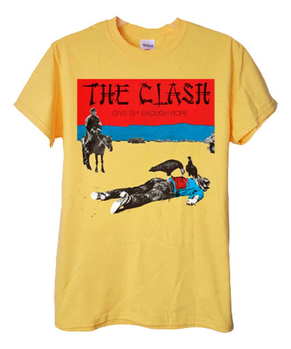 Polera The Clash Give Em Enough Rope Punk Abominatron