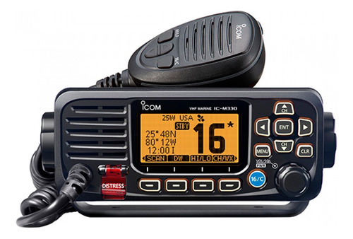 Radio Vhf Banda Marina Icom 330 Con Gps