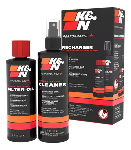 K&n 99-5050 Kit De Limpieza Filtros Aire  