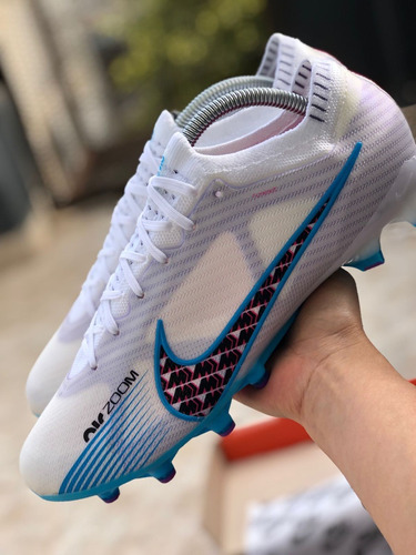 Botines De Fútbol Mercurial Air Zoom Blanco Talle 9.5 Us