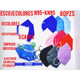 Kn95 - N95 Cubrebocas Infantil Niñas Niños Colores Tapabocas