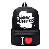 Mochila Escolar Now United Bolsa Reforçada Unissex