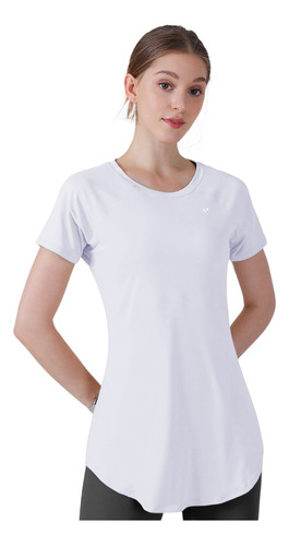 Camiseta Feminina Proteção Uv Academia Treino Tapa Bumbum
