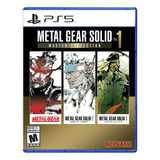 Metal Gear Solid Master Collection Vol 1 Ps5 Fisico Nuevo