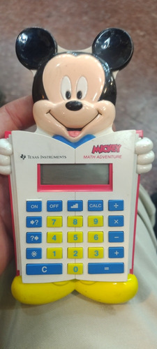Calculadora Texas Instrumets Mickey Mouse 