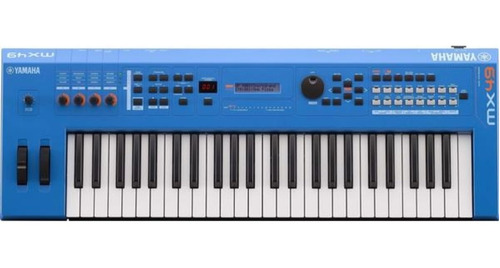 Piano Sintetizador De 49 Teclas - Yamaha Mx49bk - Azul