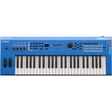 Piano Sintetizador De 49 Teclas - Yamaha Mx49bk - Azul