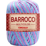 Barbante Barroco Multicolor Matizado 400g Grande 452m Croche