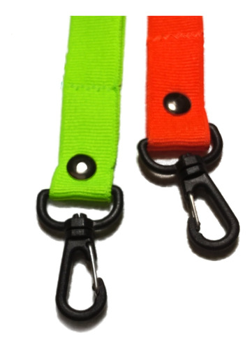 Llavero Colgante Deporte Moto Fluo Reforzado X 2u