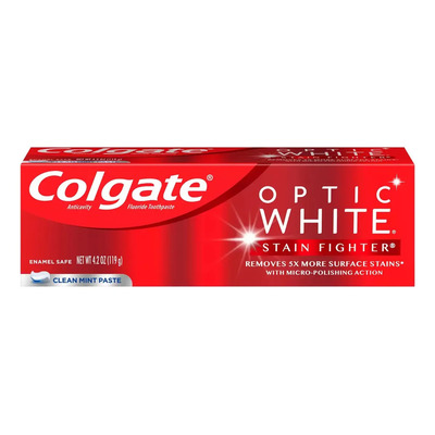 Pasta De Dientes Colgate Optic White Americana | MercadoLibre