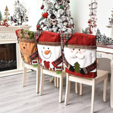 6 Fundas For Respaldo De Silla De Navidad For Decoración