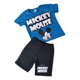 Roupa Conjunto Menino Infantil Modinha Masculino Mickey