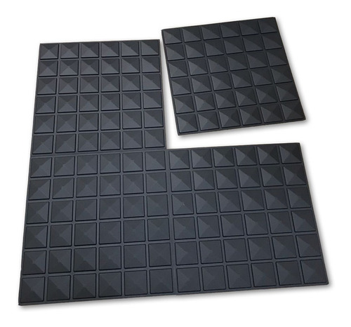 16 Placas 3d Pvc Revestimento Decorativo 50x50  (3,5 M²)