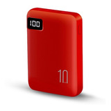 Power Bank  10.000 Mah 2 Usb Audiolab Rojo - Hais