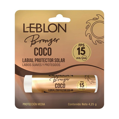 Leblon Balsamo Labial Fps30 4,25 Gr Sabor Coco/bronzer