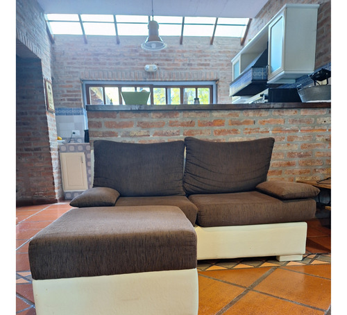 Butacon Sillon Divan 2 Cuerpos + Apoya Pies De Regalo