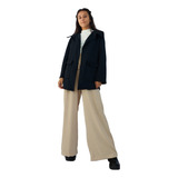 Sobretudo Feminino Flanelado Casaco De Frio Grosso Premium