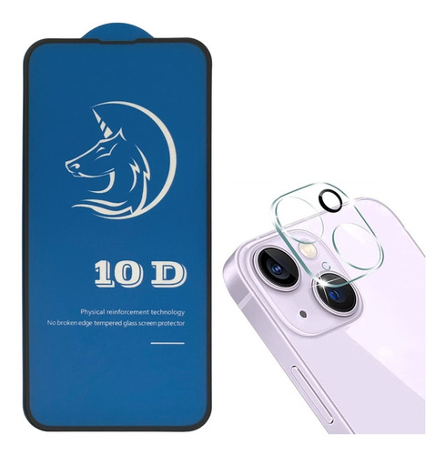 Vidrio Protector Premium + Vidrio De Cámara Para iPhone 