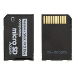 Adaptador Memory Stick Pro Duo. Micro Sd