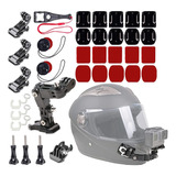 Kit De Accesorios Para Montar Gopro En Casco De Moto